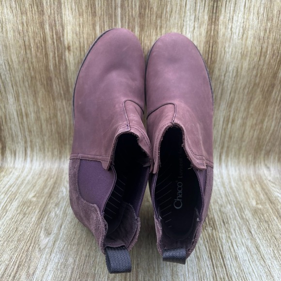 Chaco Fields Chelsea Boots Women's Size 10 Waterproof Leather Ankle Booties - Picture 6 of 9